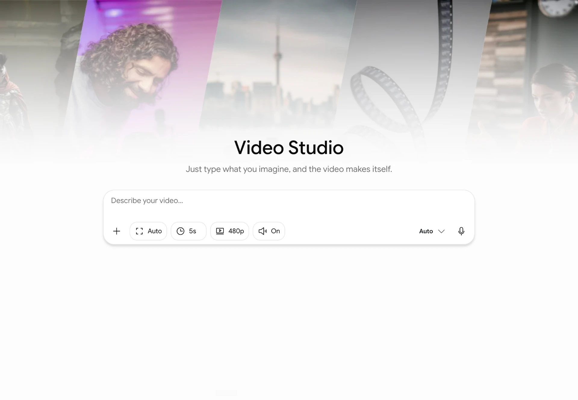 AI Fiesta Video Studio prompt screen
